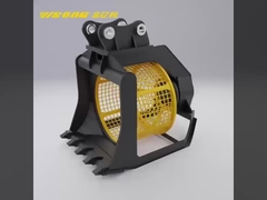 YISONG 360 độ quay sàng lọc xô thợ đào xô