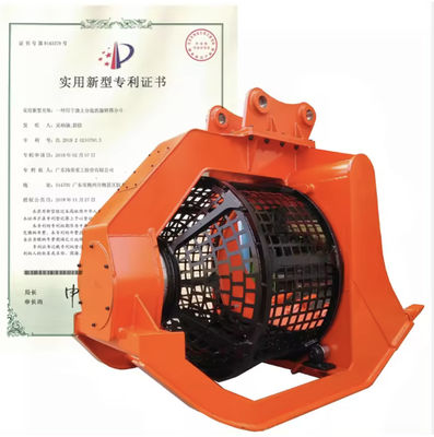 Mua Tùy chỉnh ISO9001 Mini Digger Soil Screener cho máy đào 2.5T-35T online manufacture