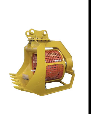 Mua 5-120T Excavator Rotary Screening Bucket Capacity 1.1m3 online manufacture
