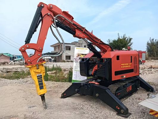 Hydraulic đa chức năng robot phá hủy di động cho xây dựng sụp đổ cứu hộ