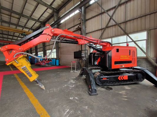 Robot tháo dỡ điều khiển từ xa Robot thổi cho đào / nghiền nát / lấy và làm sạch mỏ